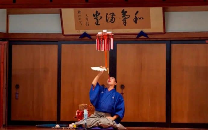 太神楽 出張公演 in 逗子市高齢者センター